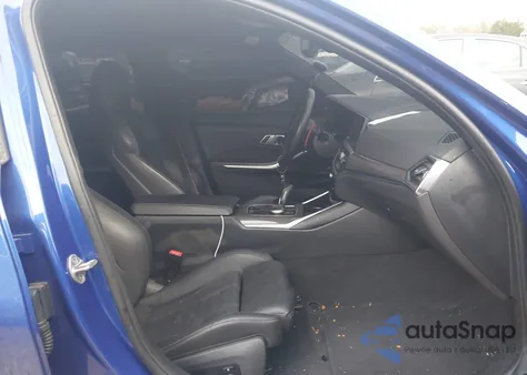 2022 BMW M3 Competition xDrive from USA, damaged, VIN WBS43AY07NFM55573